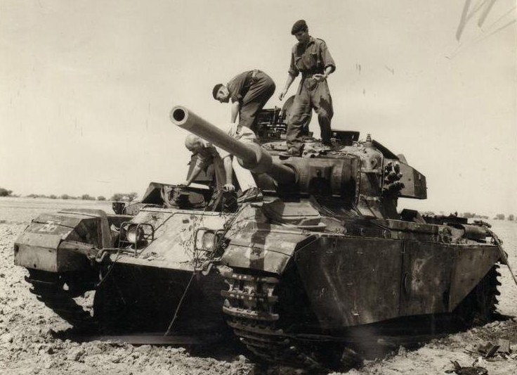 A-destroyed-Indian-tank-in-Chawinda