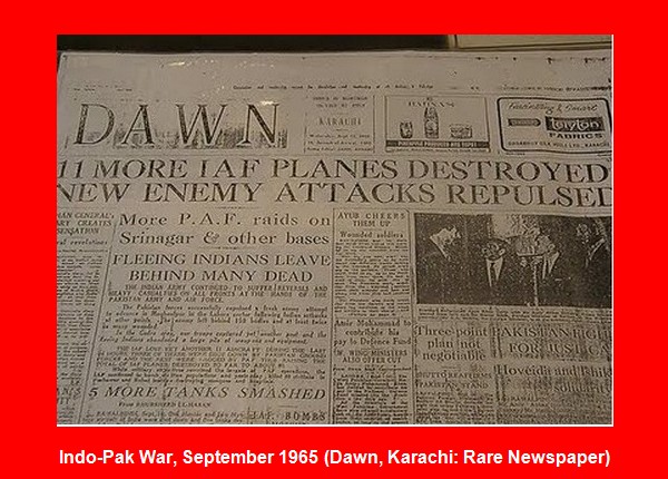 Indo-Pak-War-September-1965-Dawn-Karachi-Rare-Newspaper