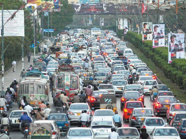 karachi traffic