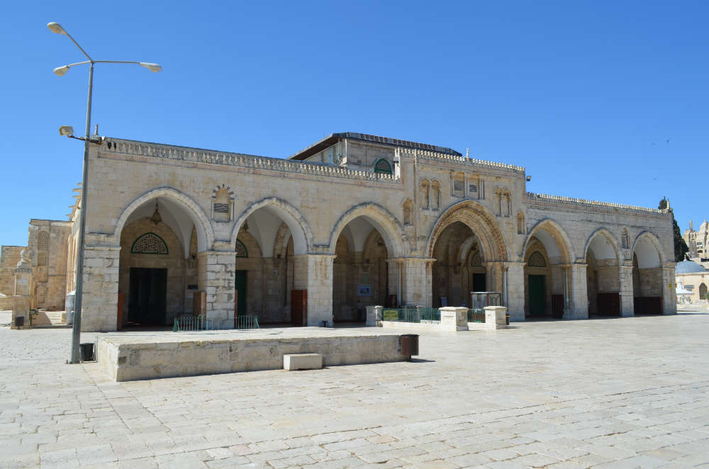 آٹھ سو سال پہلےتعمیر کردہ عمارت جو کہ صلاح الدین ایوبی  نے تعمیر کروائی  