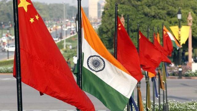 china-india-flags