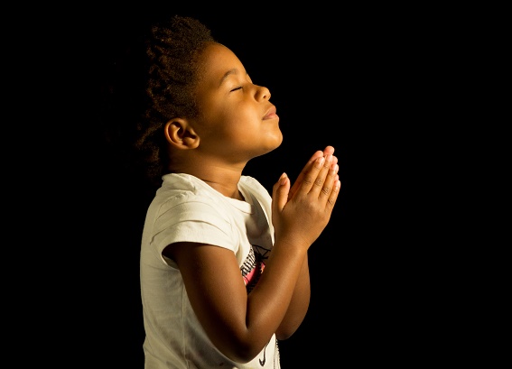 Praying-child