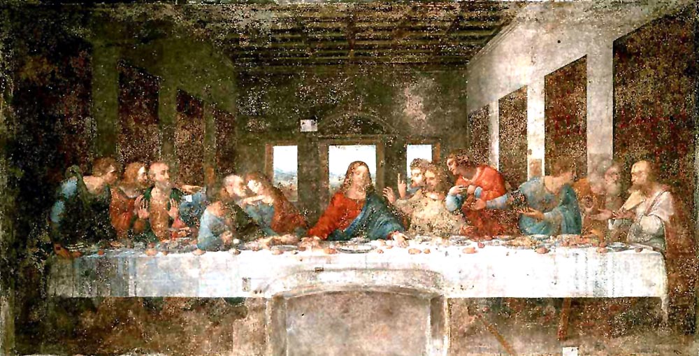 لیونارڈو ڈا ونچی کی "The Last Supper" 