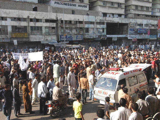liaquatabad-protest