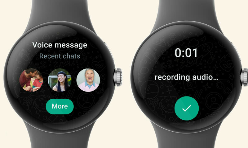 واٹس ایپ اسمارٹ واچ میں بھی دستیاب