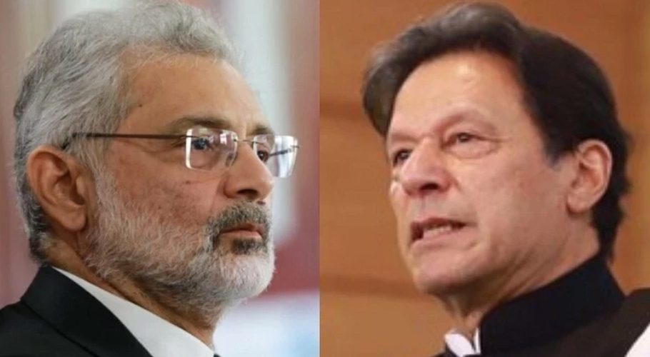 چیف جسٹس قاضی فائز عیسیٰ پی ٹی آئی کے خلاف بی ٹیم بنے ہوئے ہیں،عمران خان