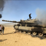 اسرائیلی ٹینک کے 3 اطرافی حملے میں45 فلسطینی شہید